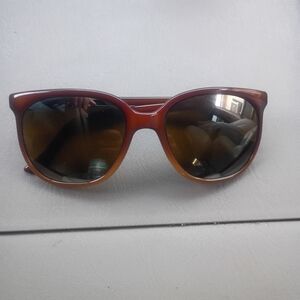 Vuarnet 002 1984 Olympic Brown Frame Gradient Sunglasses